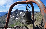 67 La campanella del Diavolo di Malgina con Giganti Orobici sullo sfondo